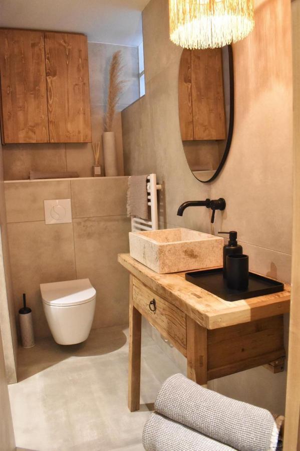 Apartment Wabi-Sabi By Japandi Home Megeve Luaran gambar