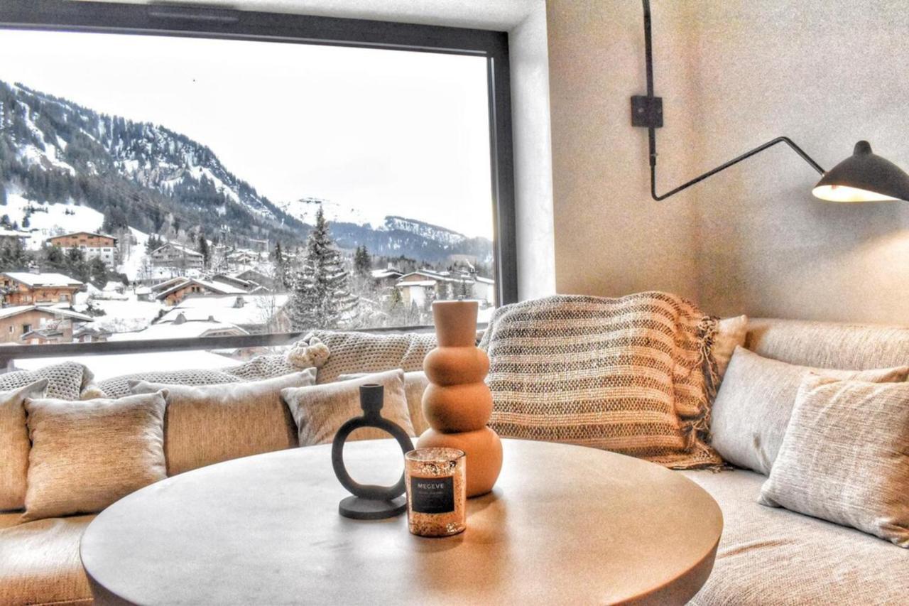 Apartment Wabi-Sabi By Japandi Home Megeve Luaran gambar